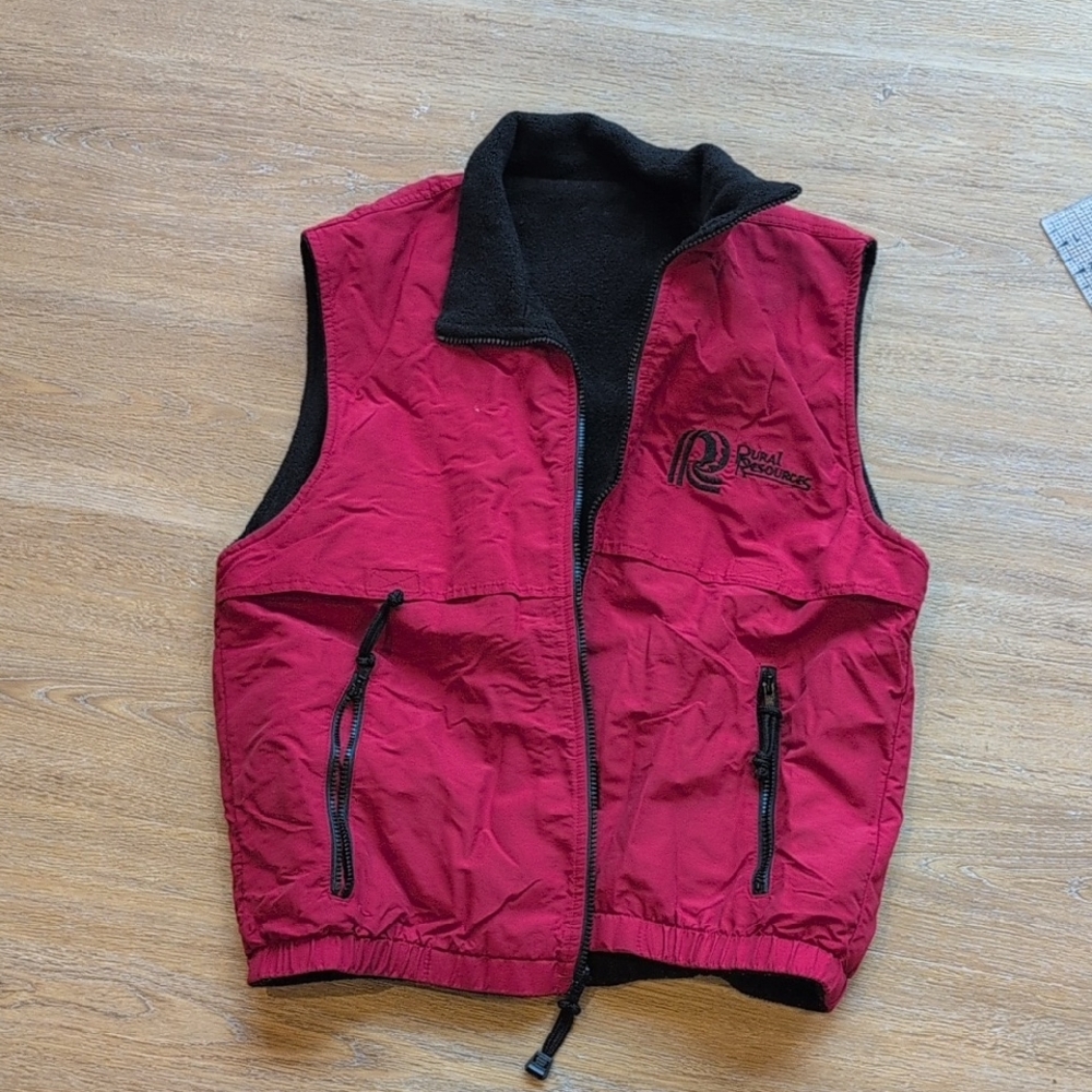 Port Authority Reversible Fleece Lined Vest, Small